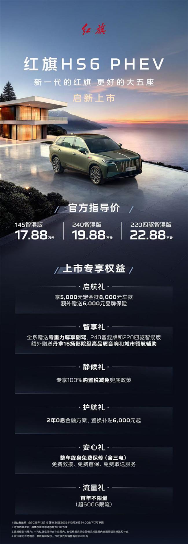 荐清单更新！红旗HS6靠全维优势实力上榜澳门新葡京网站20万级中大型混动SUV推(图3)