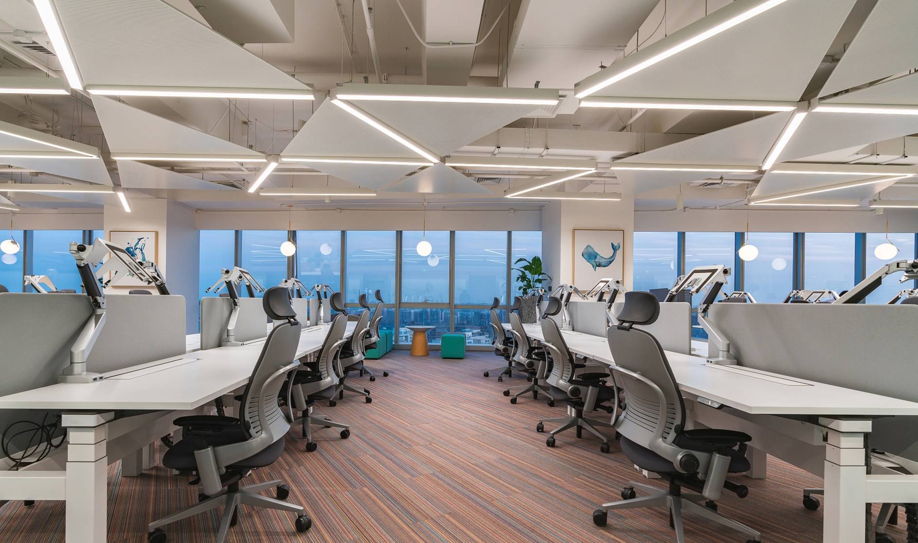 五证齐全-大型企业办公-轨交房-效果图新葡京中国五矿金融贸易中心【写字楼】-(图3)