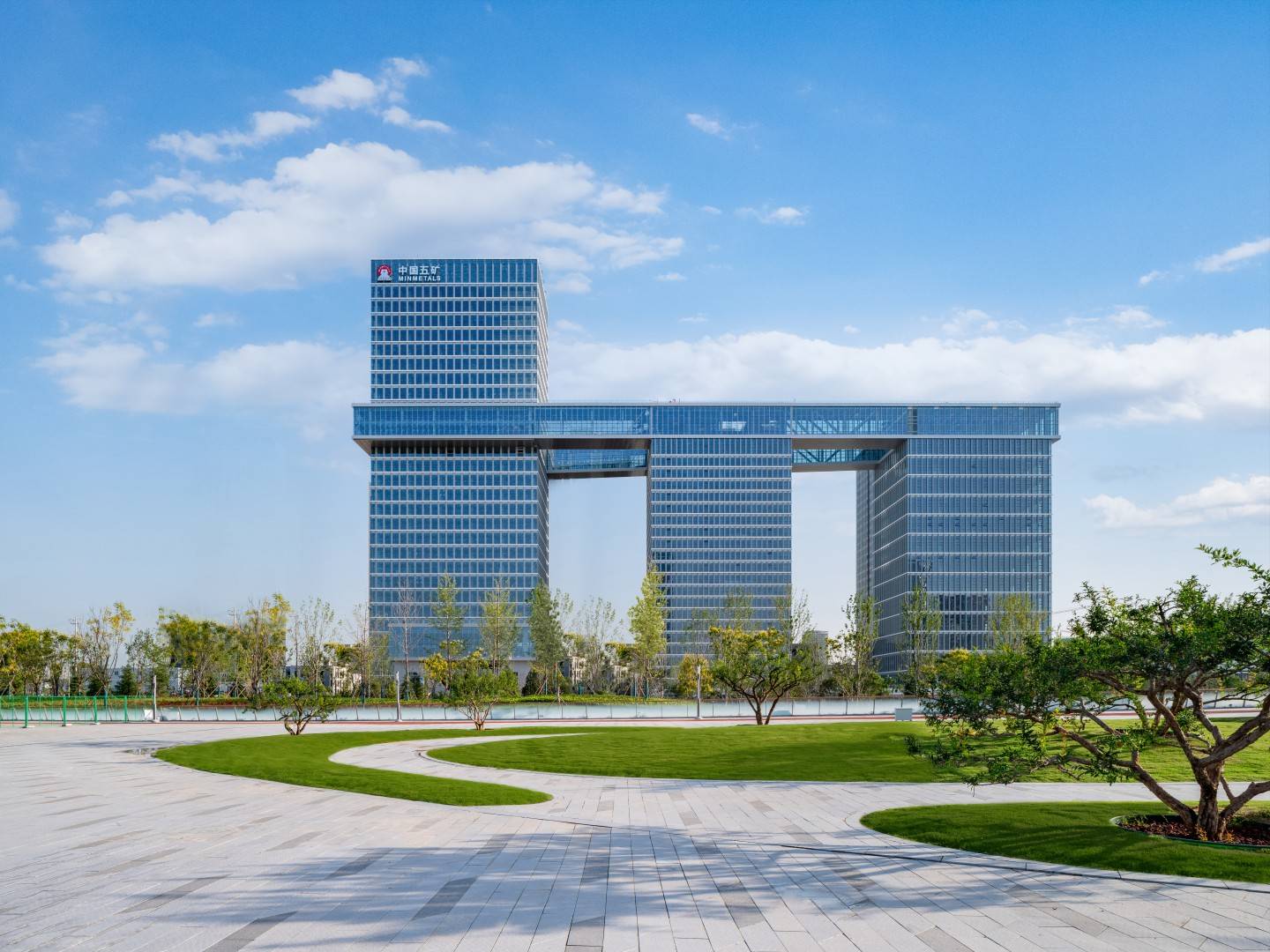 五证齐全-大型企业办公-轨交房-效果图新葡京中国五矿金融贸易中心【写字楼】-(图13)